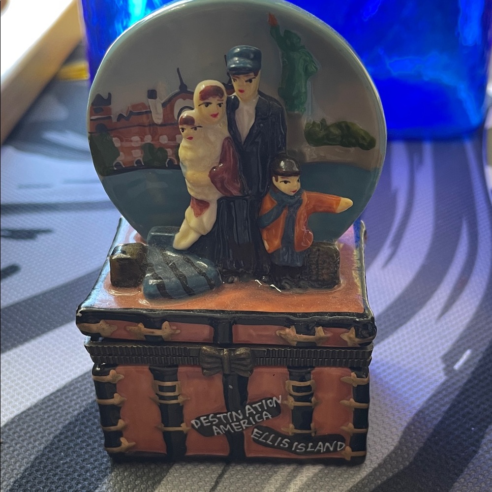Ellis Island Souvenir Figurine